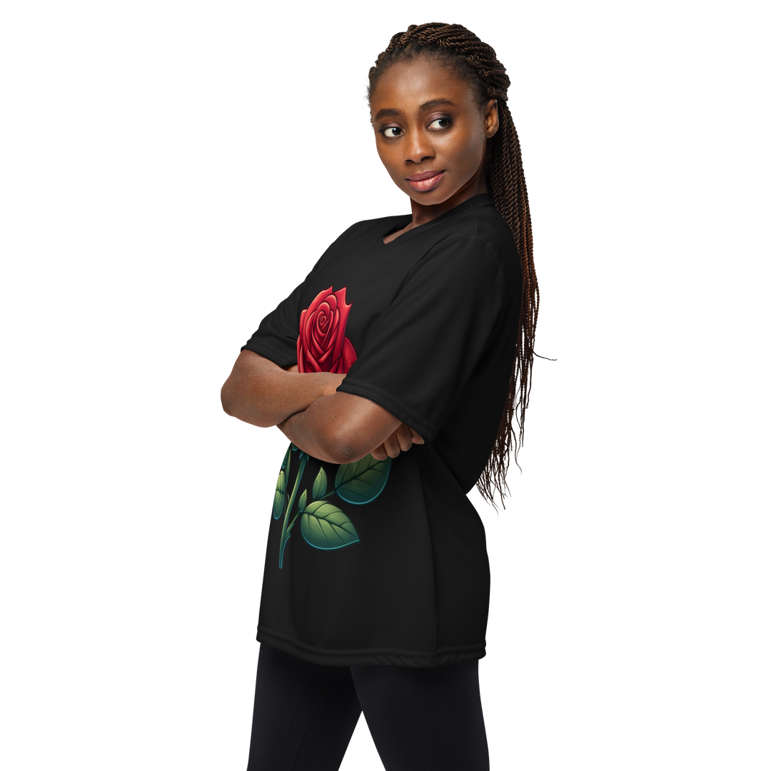 T-shirt girocollo performance unisex ROSE 3 - Gufetto Brand 