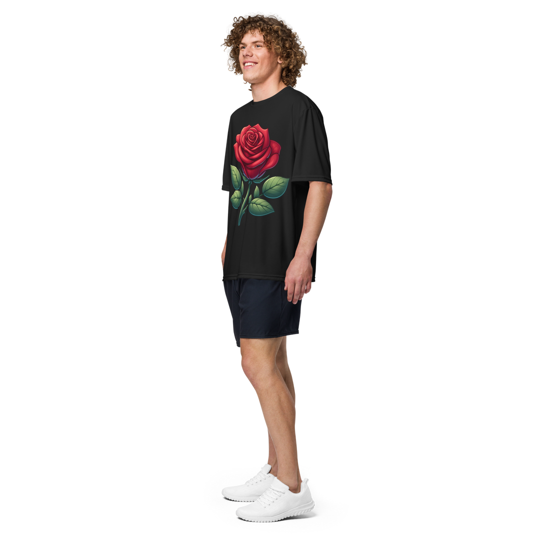 T-shirt girocollo performance unisex ROSE 3 - Gufetto Brand 