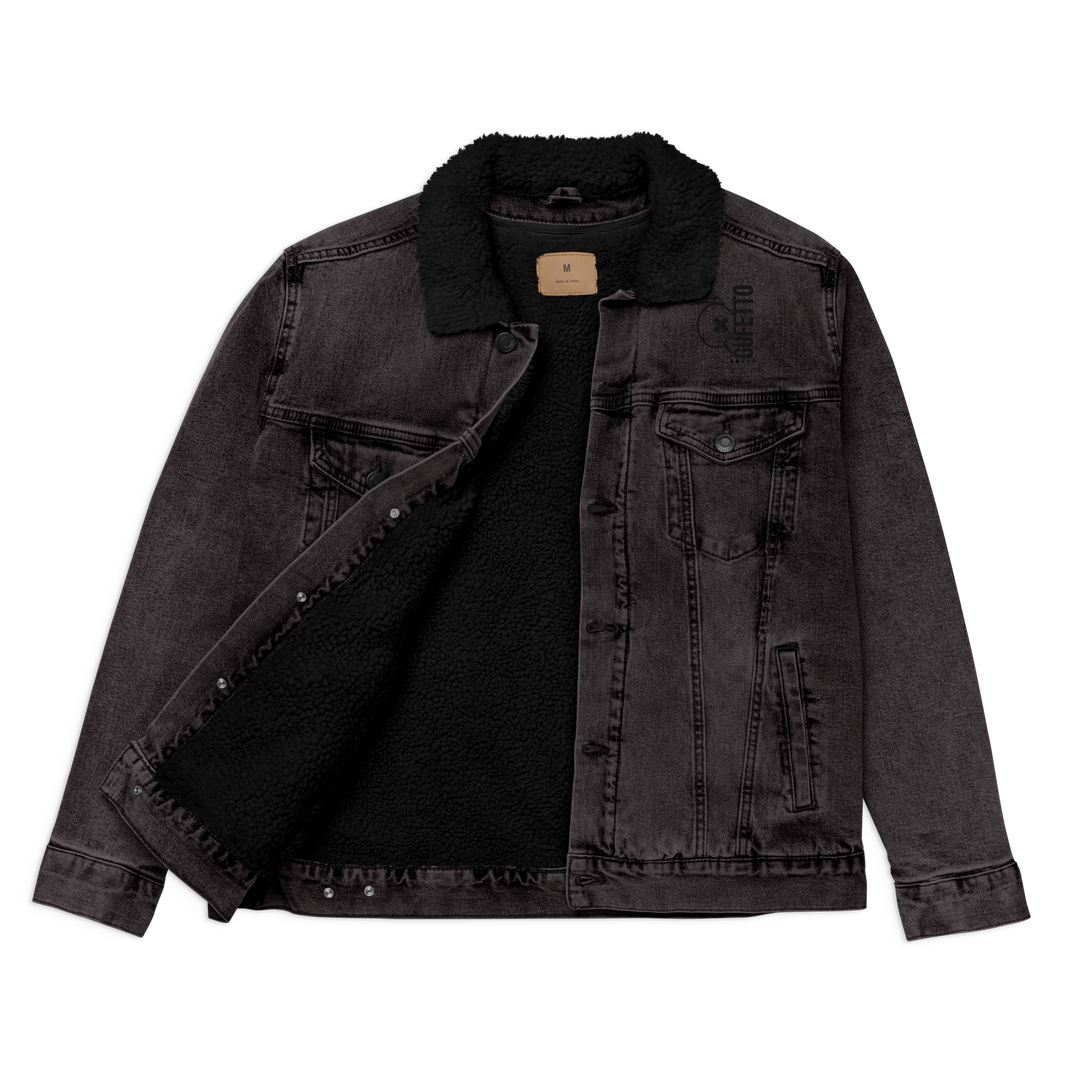 Giacca di jeans sherpa unisex Gufetto Brand - Gufetto Brand 