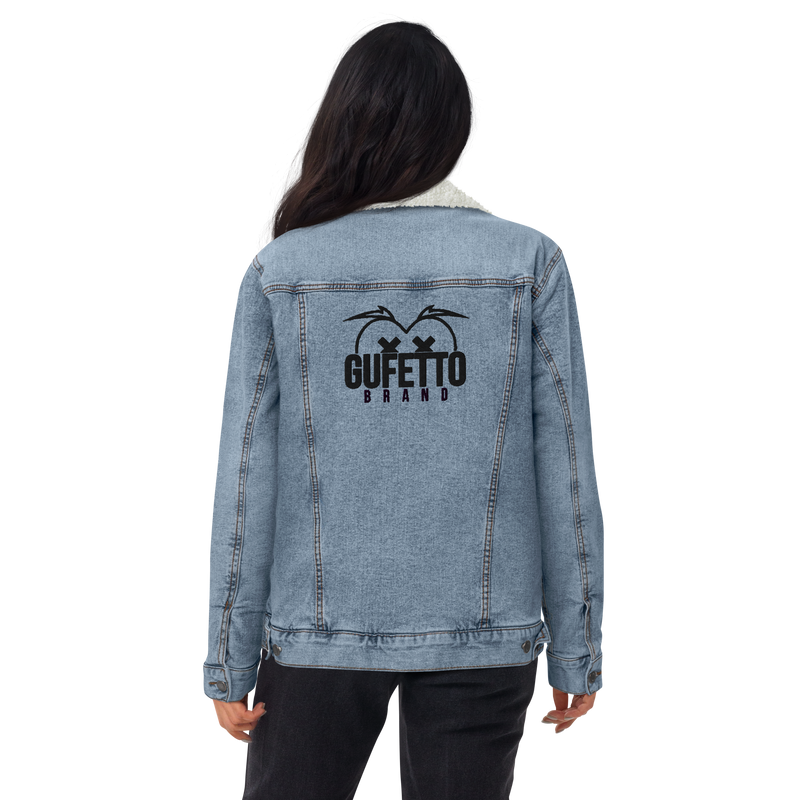 Giacca di jeans sherpa unisex Gufetto Brand - Gufetto Brand 