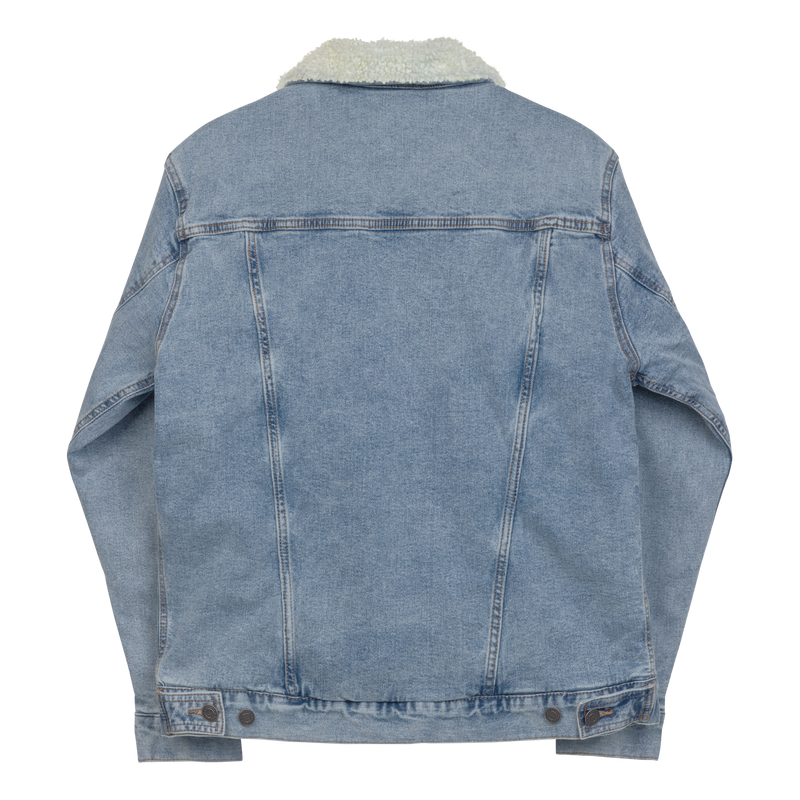 Giacca di jeans sherpa unisex Gufetto Brand - Gufetto Brand 