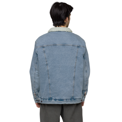 Giacca di jeans sherpa unisex Gufetto Brand - Gufetto Brand 