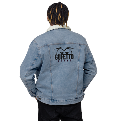 Giacca di jeans sherpa unisex Gufetto Brand - Gufetto Brand 