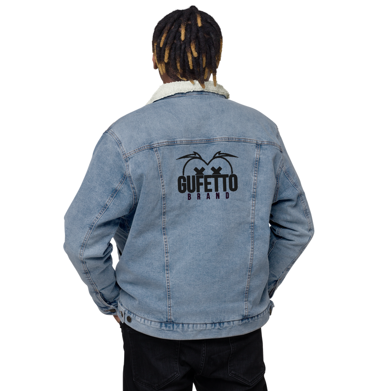 Giacca di jeans sherpa unisex Gufetto Brand - Gufetto Brand 