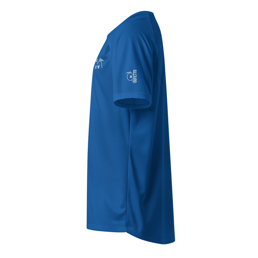 Maglietta sportiva unisex GUFETTO OCCHI BIANCHI - Gufetto Brand 