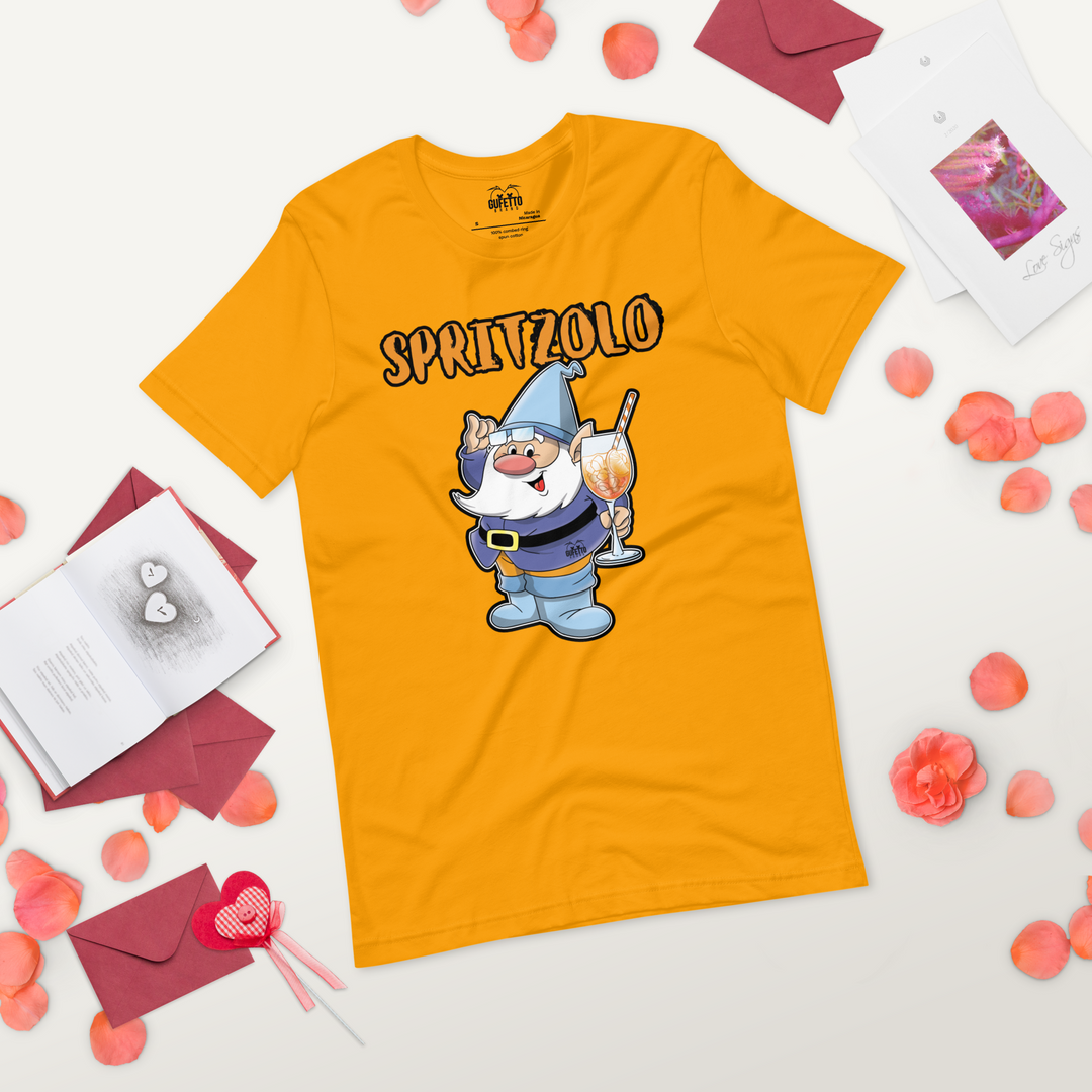 Maglietta Uomo Spritzolo Orange Edition - Gufetto Brand 