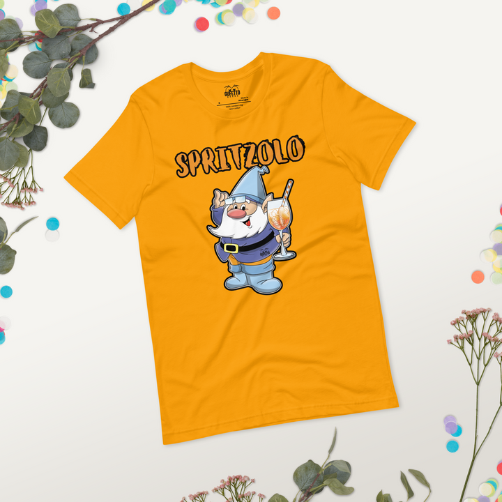 Maglietta Uomo Spritzolo Orange Edition - Gufetto Brand 