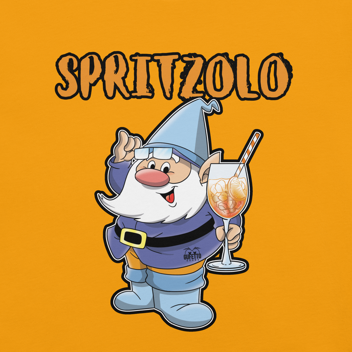 Maglietta Uomo Spritzolo Orange Edition - Gufetto Brand 