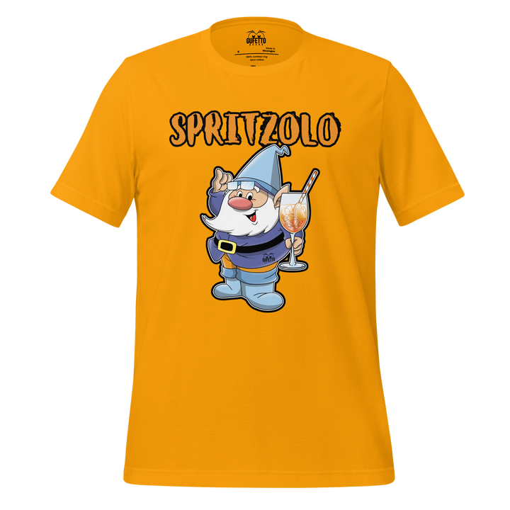 Maglietta Uomo Spritzolo Orange Edition - Gufetto Brand 