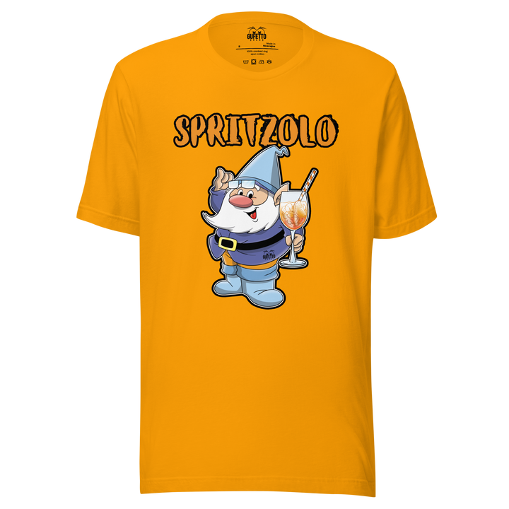 Maglietta Uomo Spritzolo Orange Edition - Gufetto Brand 