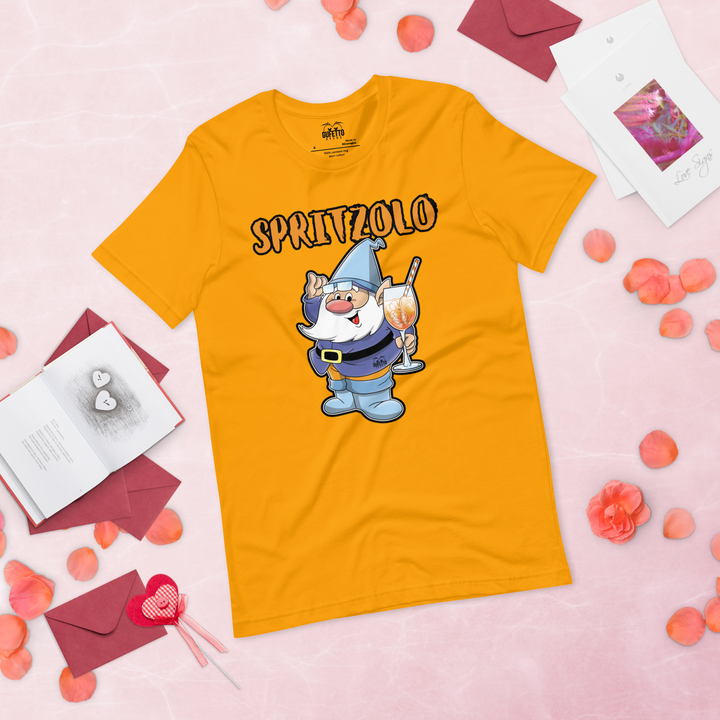 Maglietta Uomo Spritzolo Orange Edition - Gufetto Brand 