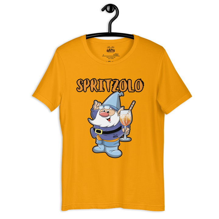 Maglietta Uomo Spritzolo Orange Edition - Gufetto Brand 