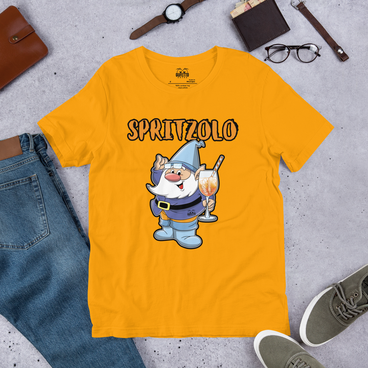 Maglietta Uomo Spritzolo Orange Edition - Gufetto Brand 