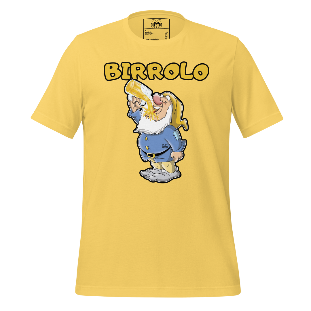 Maglietta unisex Uomo/Donna Birrolo Yellow Edition