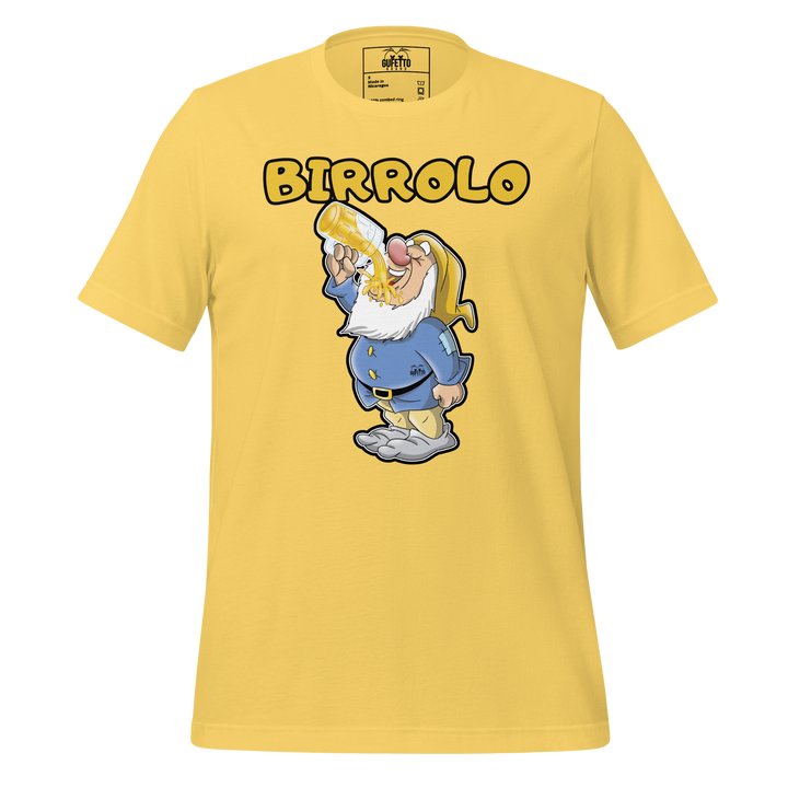 Maglietta unisex Uomo/Donna Birrolo Yellow Edition