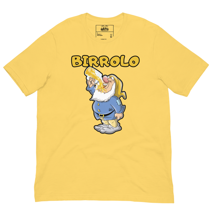 Maglietta unisex Uomo/Donna Birrolo Yellow Edition