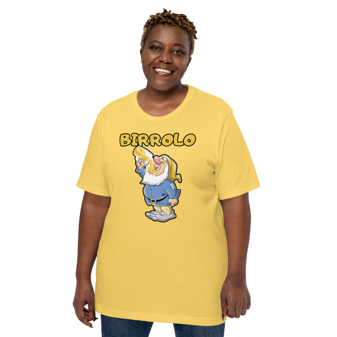 Maglietta unisex Uomo/Donna Birrolo Yellow Edition