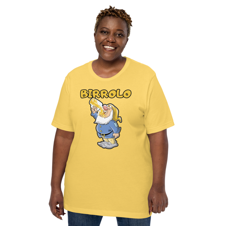 Maglietta unisex Uomo/Donna Birrolo Yellow Edition