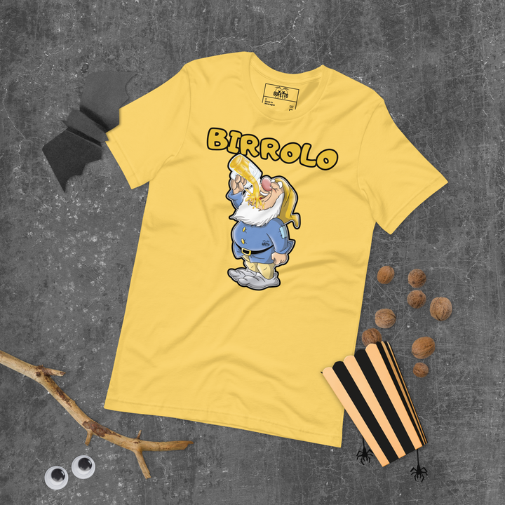 Maglietta unisex Uomo/Donna Birrolo Yellow Edition