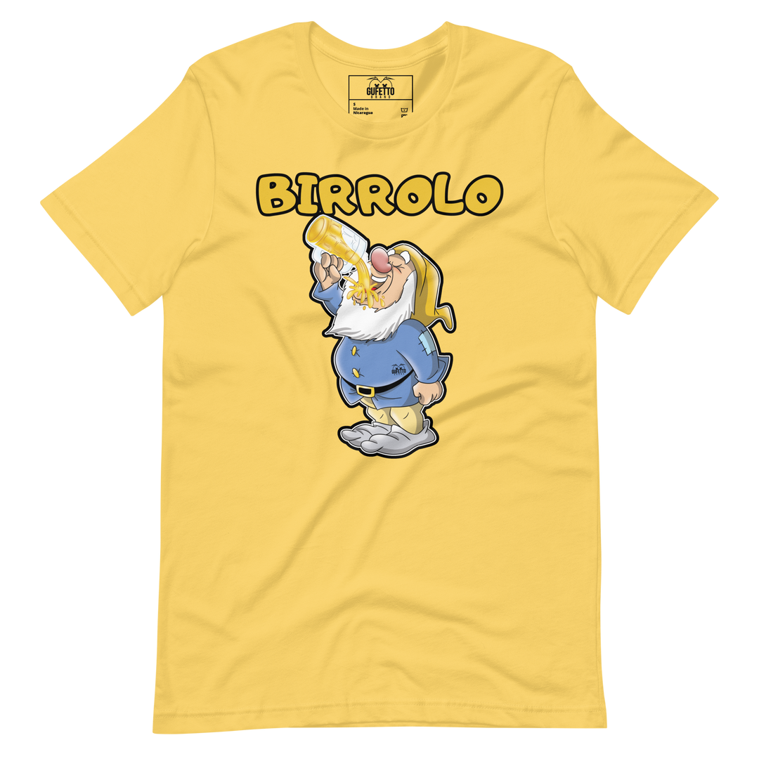 Maglietta unisex Uomo/Donna Birrolo Yellow Edition