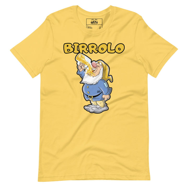 Maglietta unisex Uomo/Donna Birrolo Yellow Edition