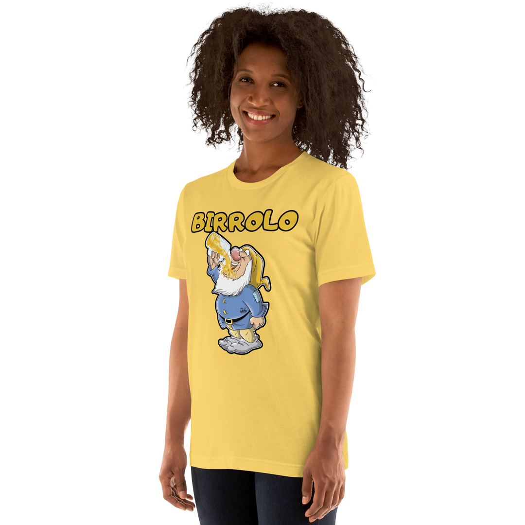 Maglietta unisex Uomo/Donna Birrolo Yellow Edition