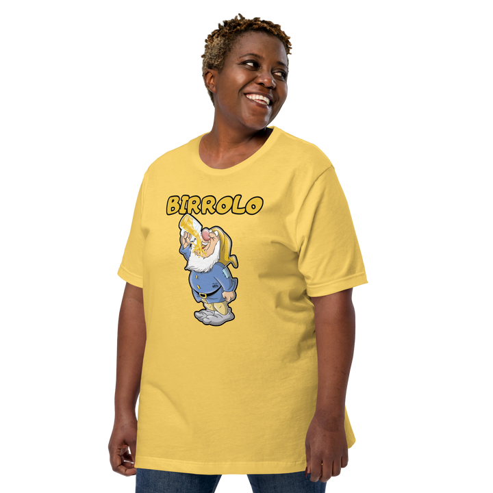 Maglietta unisex Uomo/Donna Birrolo Yellow Edition