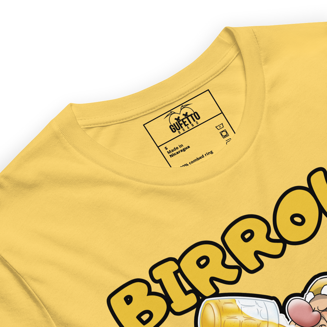 Maglietta unisex Uomo/Donna Birrolo Yellow Edition