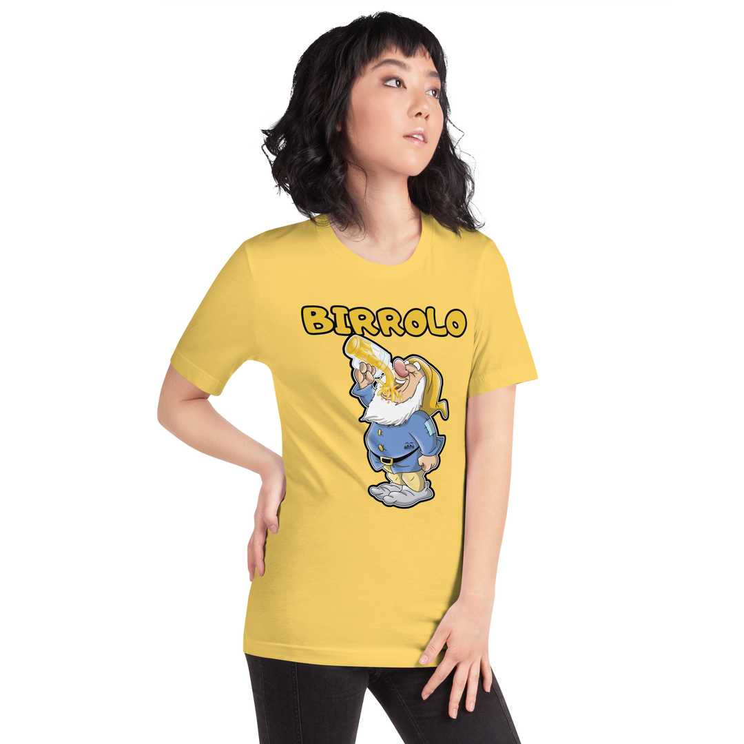 Maglietta unisex Uomo/Donna Birrolo Yellow Edition