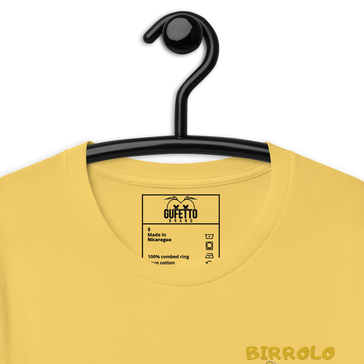 Maglietta Uomo/Donna Ricamata Birrolo - Gufetto Brand 