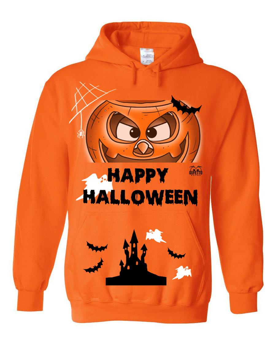Felpa Donna Happy Halloween - Gufetto Brand 