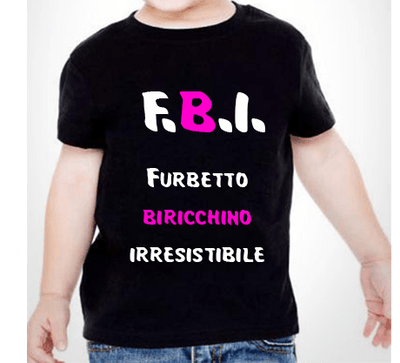 T-shirt Bambino F.B.I. - Gufetto Brand 
