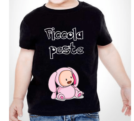 T-shirt Bambino Piccola Peste
