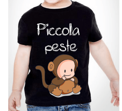 T-shirt Bambino Piccola Peste Three