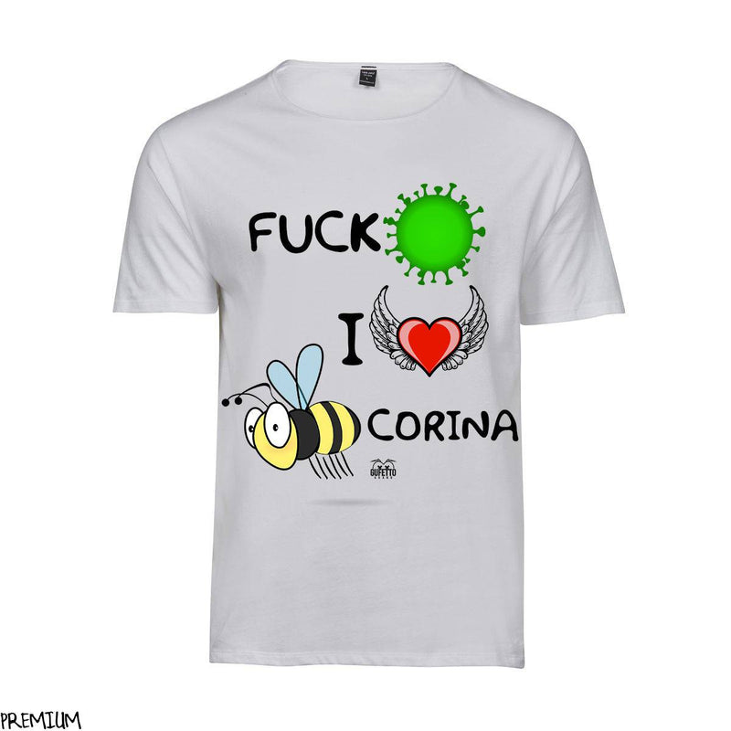 T-shirt Uomo Premium Fuck Virus Outlet