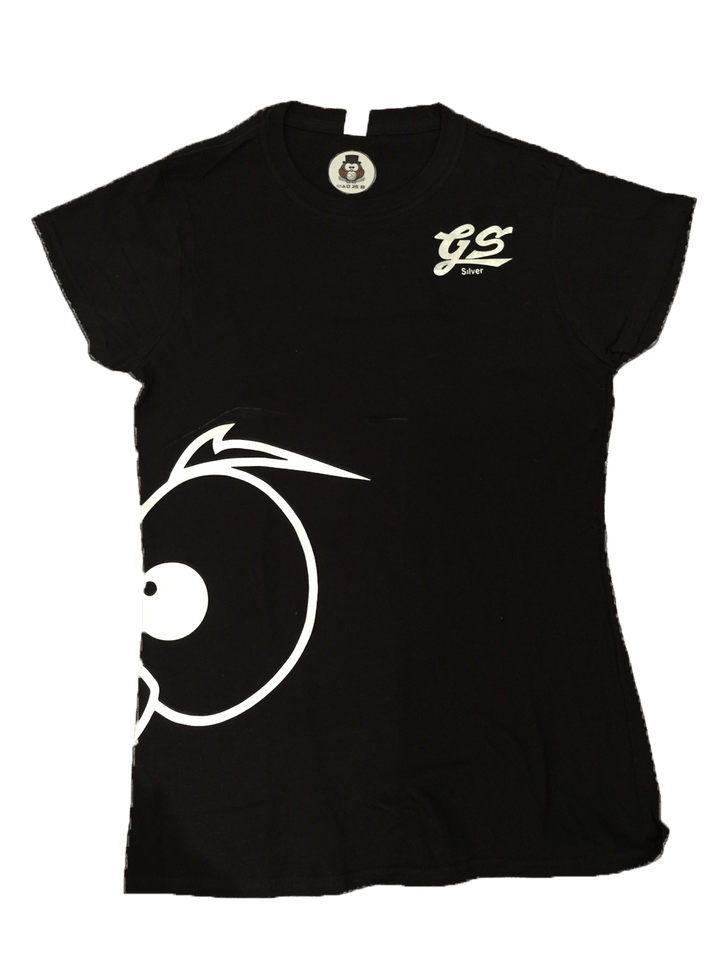 T-shirt Luxury One Donna Occhi Argento Promo - Gufetto Brand 
