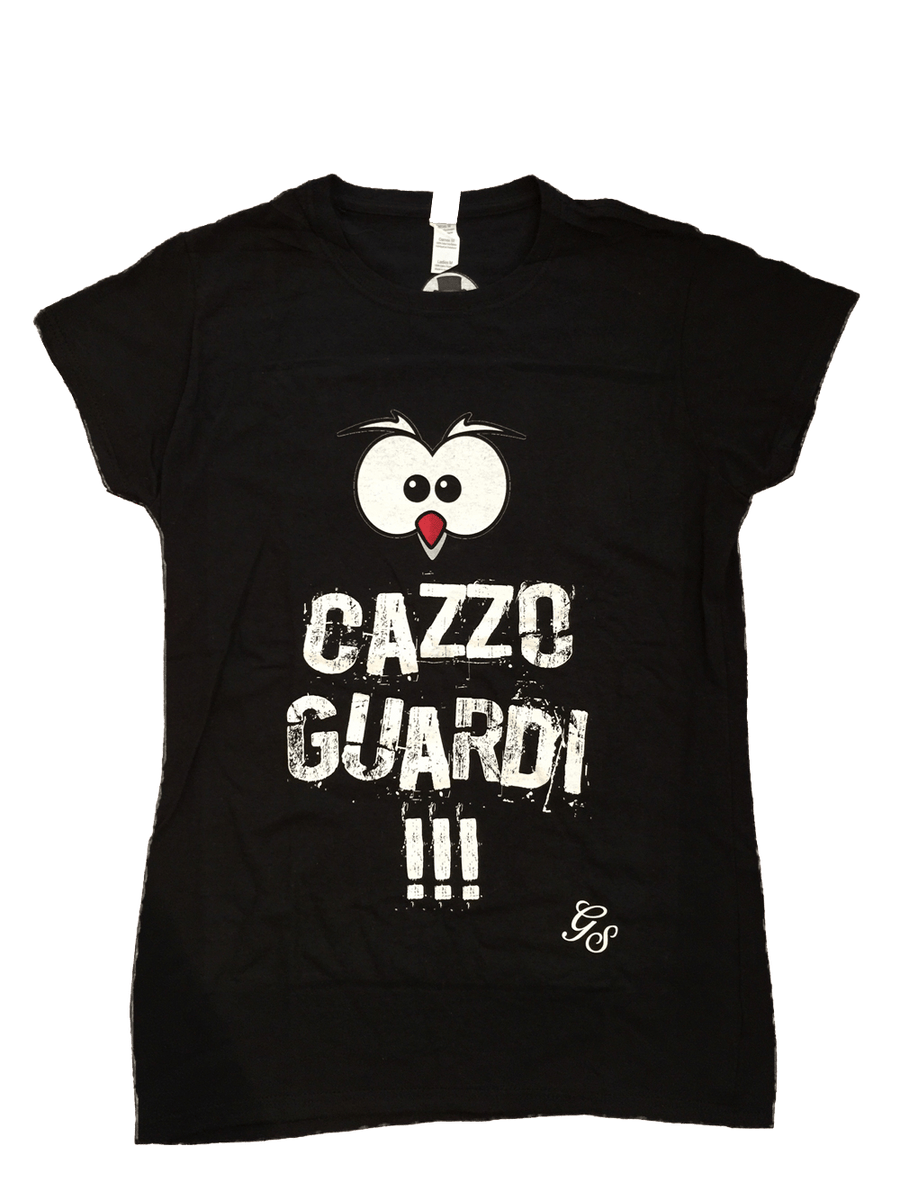 T-shirt Uomo ( Cazzo Guardi!!! ) Promo - Gufetto Brand 