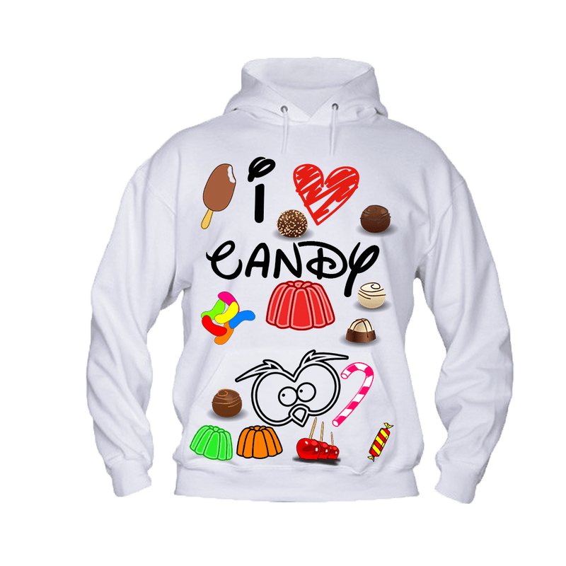 Felpa Donna ( I Love Candy ) - Gufetto Brand 
