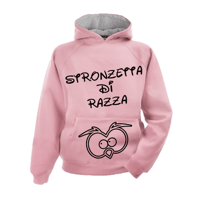 Felpa Donna ( Stronzetta di Razza ) Pink - Gufetto Brand 