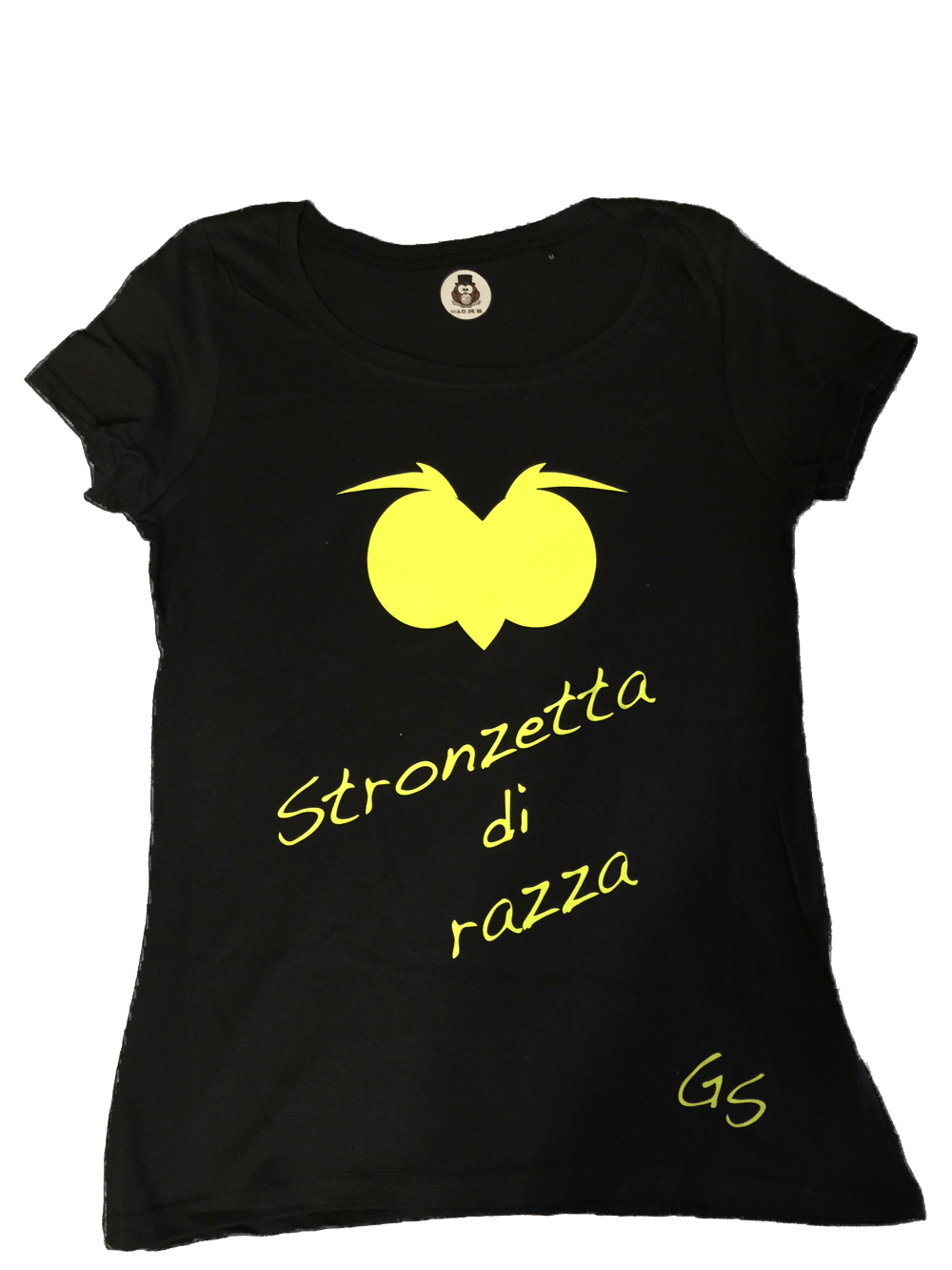 T-shirt Stronzetta di Razza Fluo Edition - Gufetto Brand 