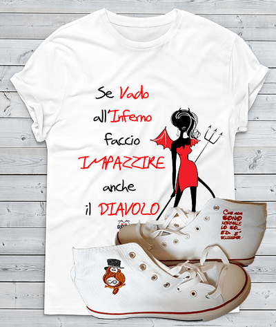 Bundle T-shirt Donna + Scarpe - Gufetto Brand 
