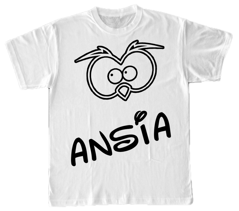 T-shirt Donna ( Ansia ) - Gufetto Brand 