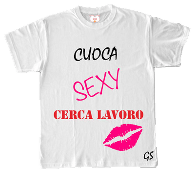 T-shirt Donna ( Cuoca Sexy ) - Gufetto Brand 