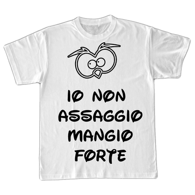 T-shirt Donna ( Io Non Assaggio ) - Gufetto Brand 