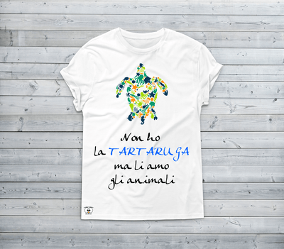T-shirt Donna Non ho la Tartaruga Summer 2016 - Gufetto Brand 