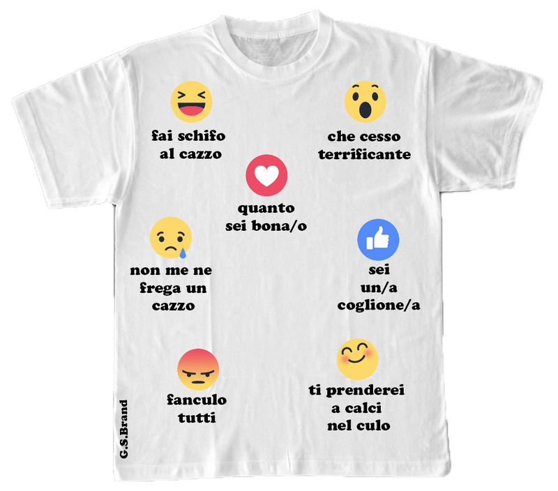 T-shirt Donna Reactions