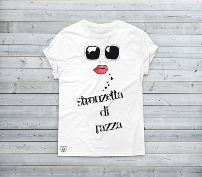 T-shirt Donna Stronzetta di Razza New - Gufetto Brand 