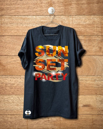 T-shirt Donna Sun Set - Gufetto Brand 