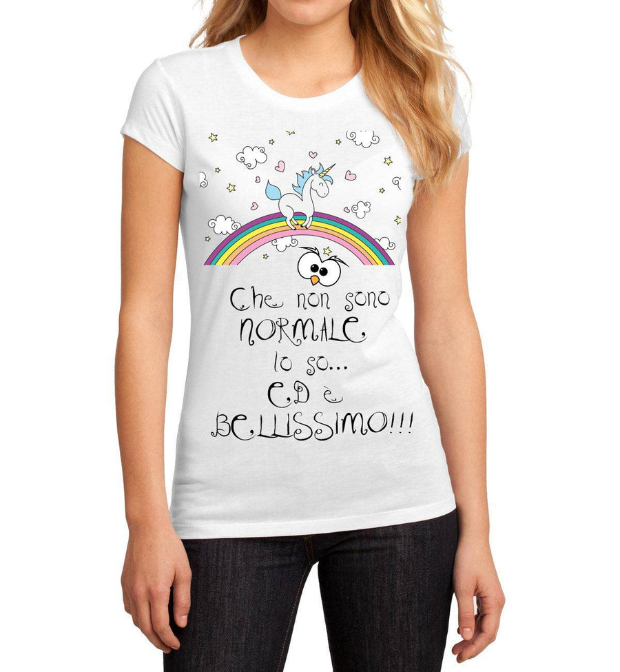 T-shirt Donna UNICORN - Gufetto Brand 