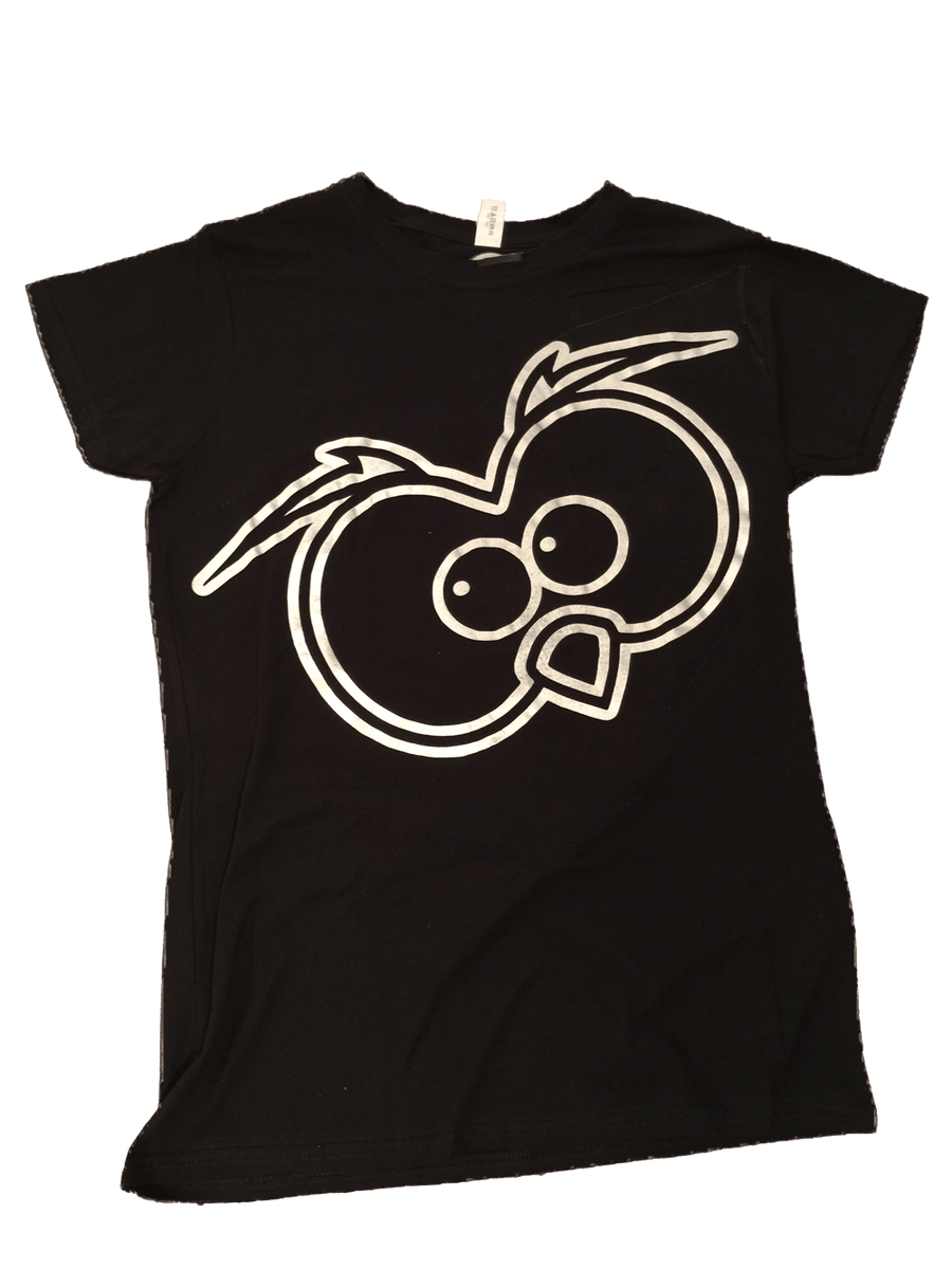 T-shirt Luxury Donna Occhi Argento - Gufetto Brand 